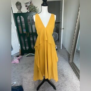 Yellow Brunch Dress